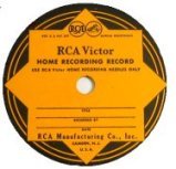 RCA home record picture.
